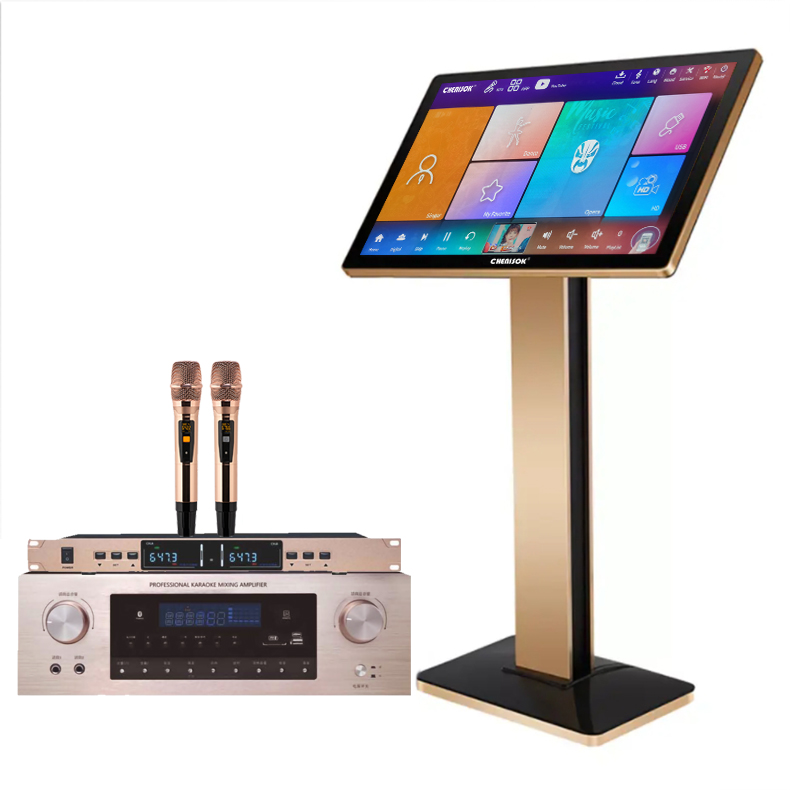 Woodworking Online - 最新のプロ仕様KTVカラオケシステムマシン、19インチタッチスクリーン、500GBハードディスク搭載、オンライン映画＆ジュークボックス機能付き