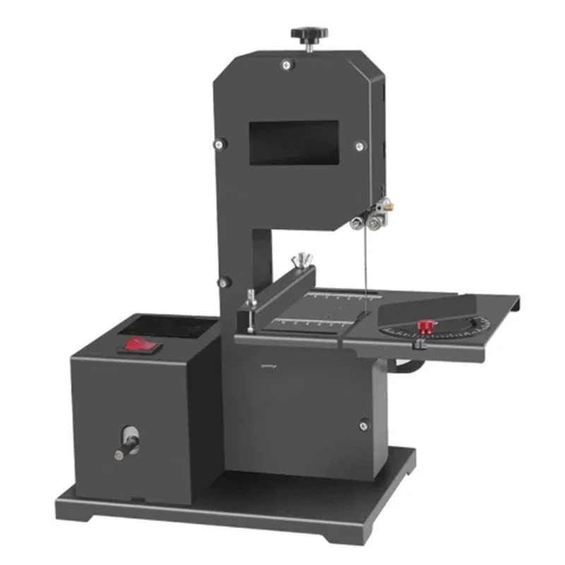 Woodworking Bandsaw - 800 ワット 1750RPM 木工バンドソーイングマシンテーブルソー電動デスクトップワイヤーソー 70 ミリメートル