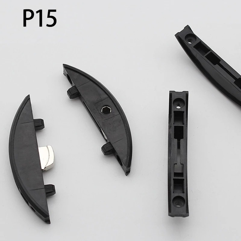 Woodworking Domino - 50ペア木工用ラミノインビジブルコネクター再利用可能アクセサリーP15 P14合板用2 in 1ファスナー（ラミノ溝切り機用）