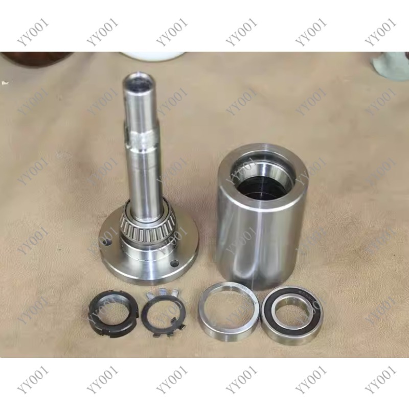 Woodworking Lathe - 80/100/125/160 木工旋盤用フランジ付き旋盤スピンドルヘッドストックアセンブリ