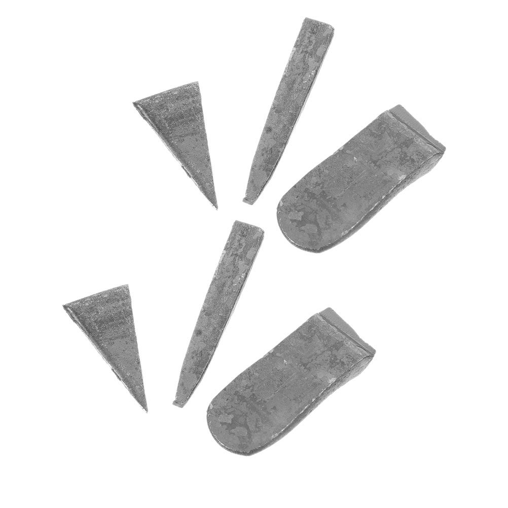 Woodworking Hand Tools - 6個入り手鍛造鉄製木工斧柄修理ツール交換用アクセサリー、キャンプや鍛冶屋の道具に最適