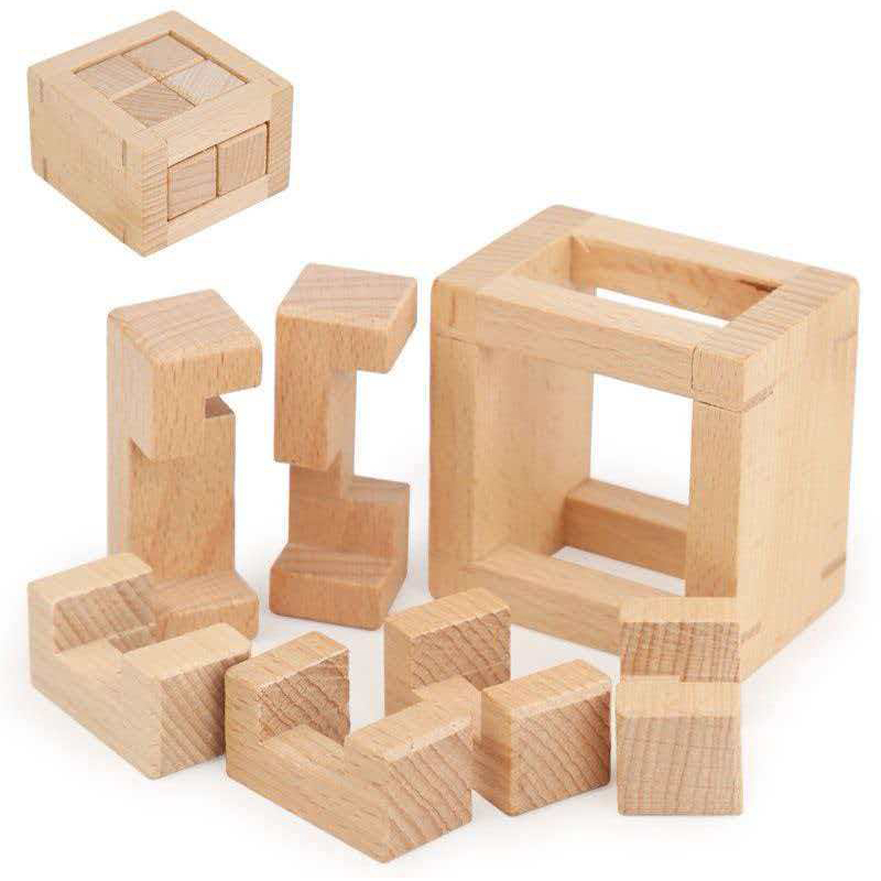 Woodworking Game - YueYu II 木製解体パズル 難しい頭脳体操 大人と子供向け ルバンロック
