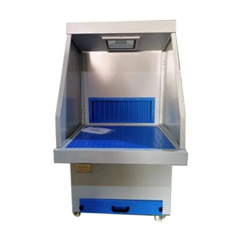 Woodworking Industries - 一体型新型3ワークテーブル一体型集塵機（効率99.99％）工業用木工溶接研磨サンディング用