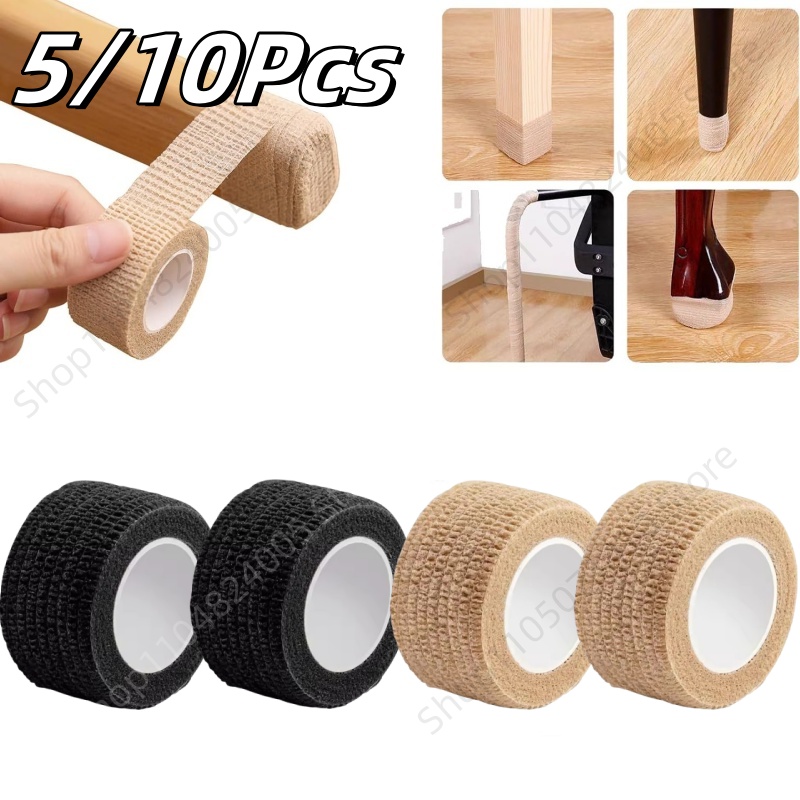 Xfasten Woodworking Tape - 5/10 個の滑り止めミュートプレミアムフットパッドフェルト家具脚パッドテープ DIY 椅子脚木製床プロテクターマット家の装飾