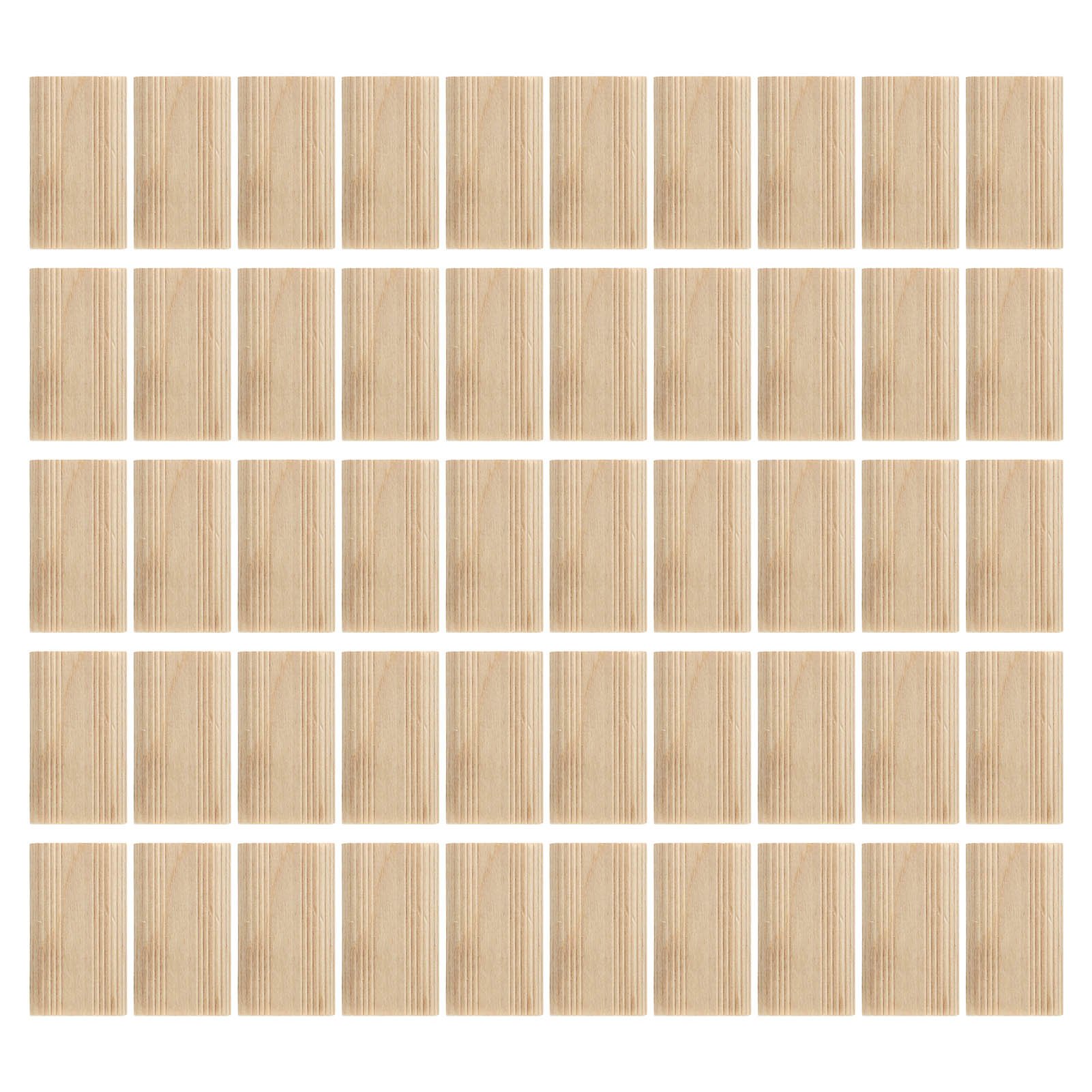 Woodworking Domino - 50個入り ドミノテノン ブナ材 8x40mm ルーステノン 木工用アクセサリー