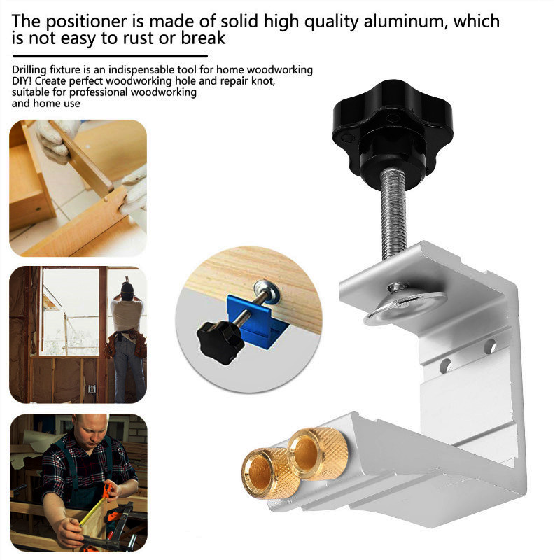 47個入り 斜め穴ロケーター 木工ポジショナー ドリルビット - Woodworking Hacks のレビューと価格
