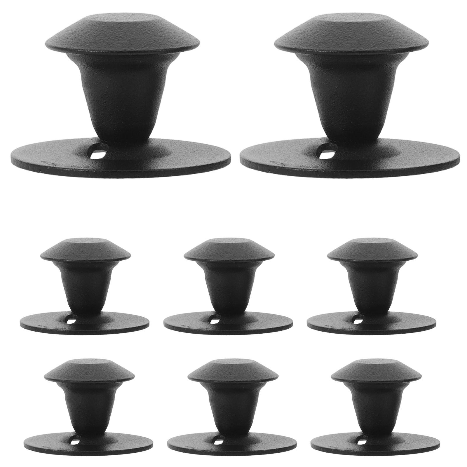 8個入り丸型粘着式キャビネットノブ、穴あけ不要、フレンチドア - Woodworking For Dummies のレビューと価格