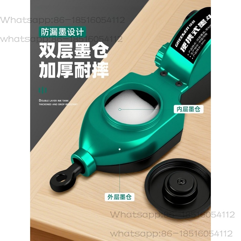 インクバケツ工事現場での木工用一人用弾性ラインマーキング装置 - Woodworking Online のレビューと価格