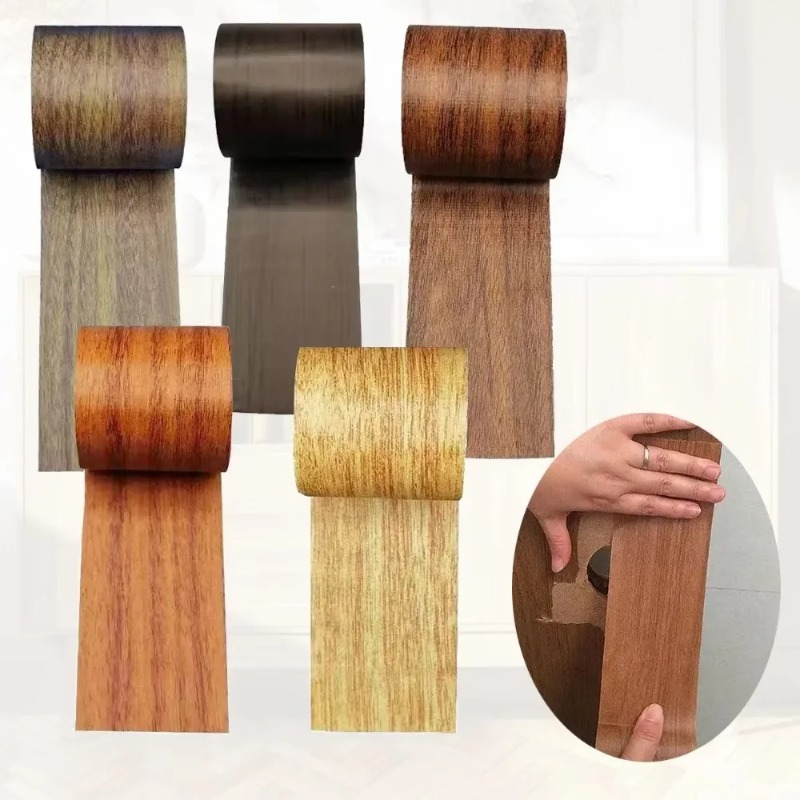4.5M/ロールリアルな木目調ダクトテープ粘着床改修用スカー - Xfasten Woodworking Tape のレビューと価格