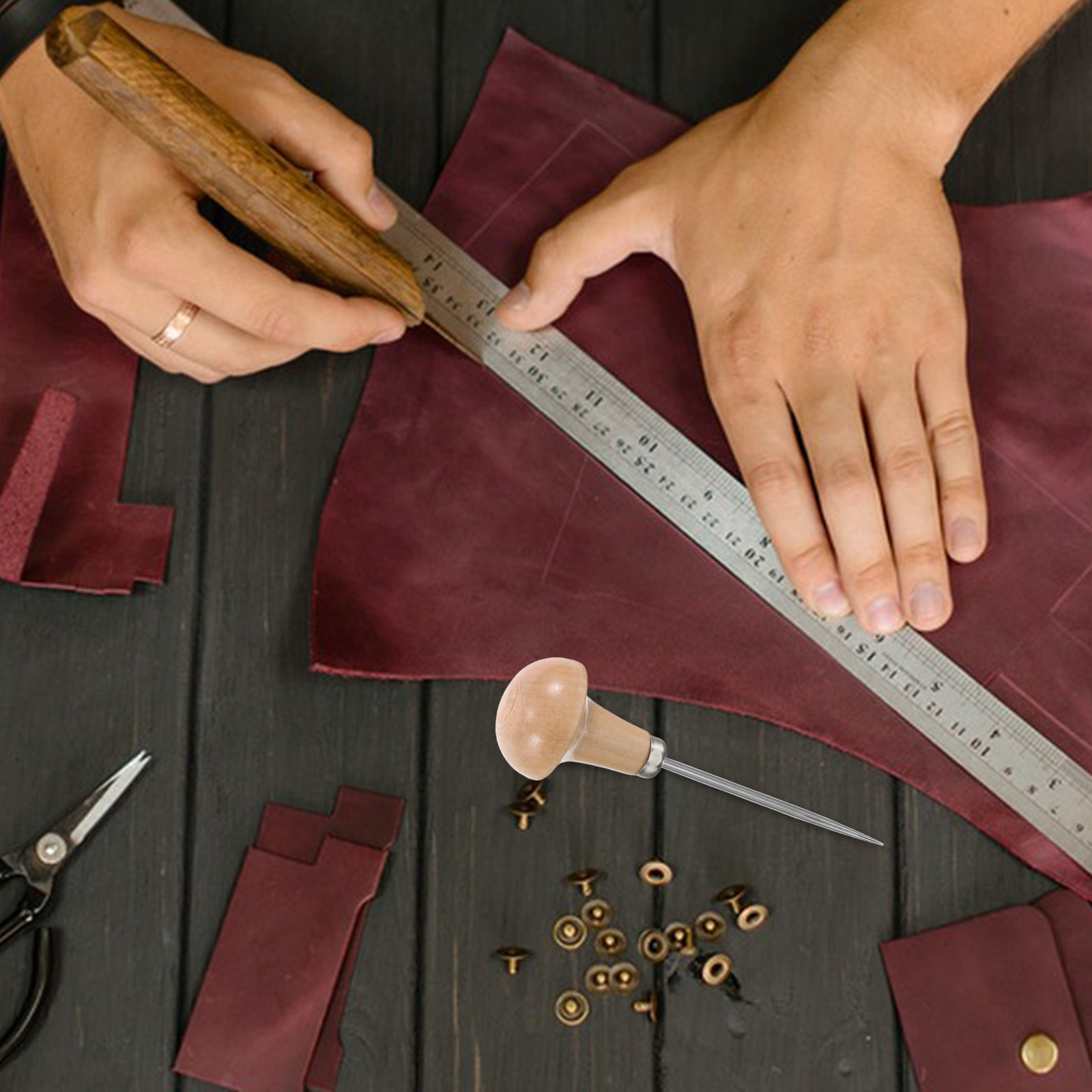 5個入り木製ヤスリハンドルキット、人間工学に基づいた木製グリ - Woodworking Hand Tools のレビューと価格