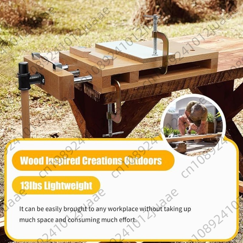 硬材ベンチデスクトップ木工バイス、クランプとG型治具付き木工 - Woodworking Vise のレビューと価格