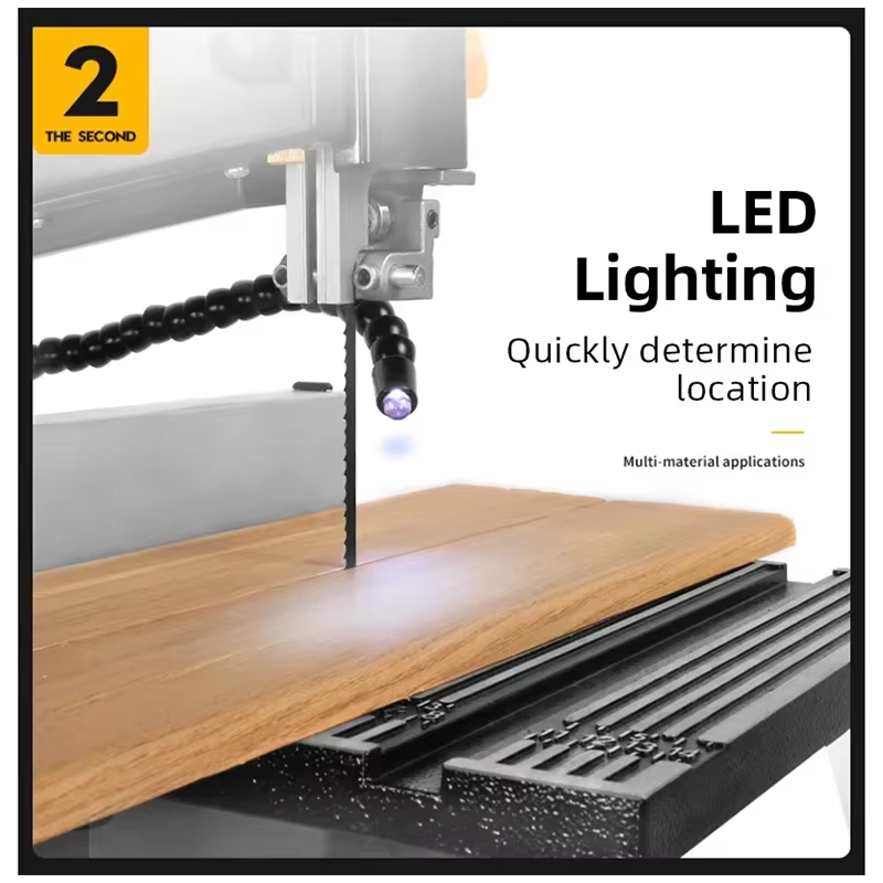 9インチ木工バンドソー 曲線切断用スクロールソー 精密ワイヤ - Woodworking Bandsaw のレビューと価格