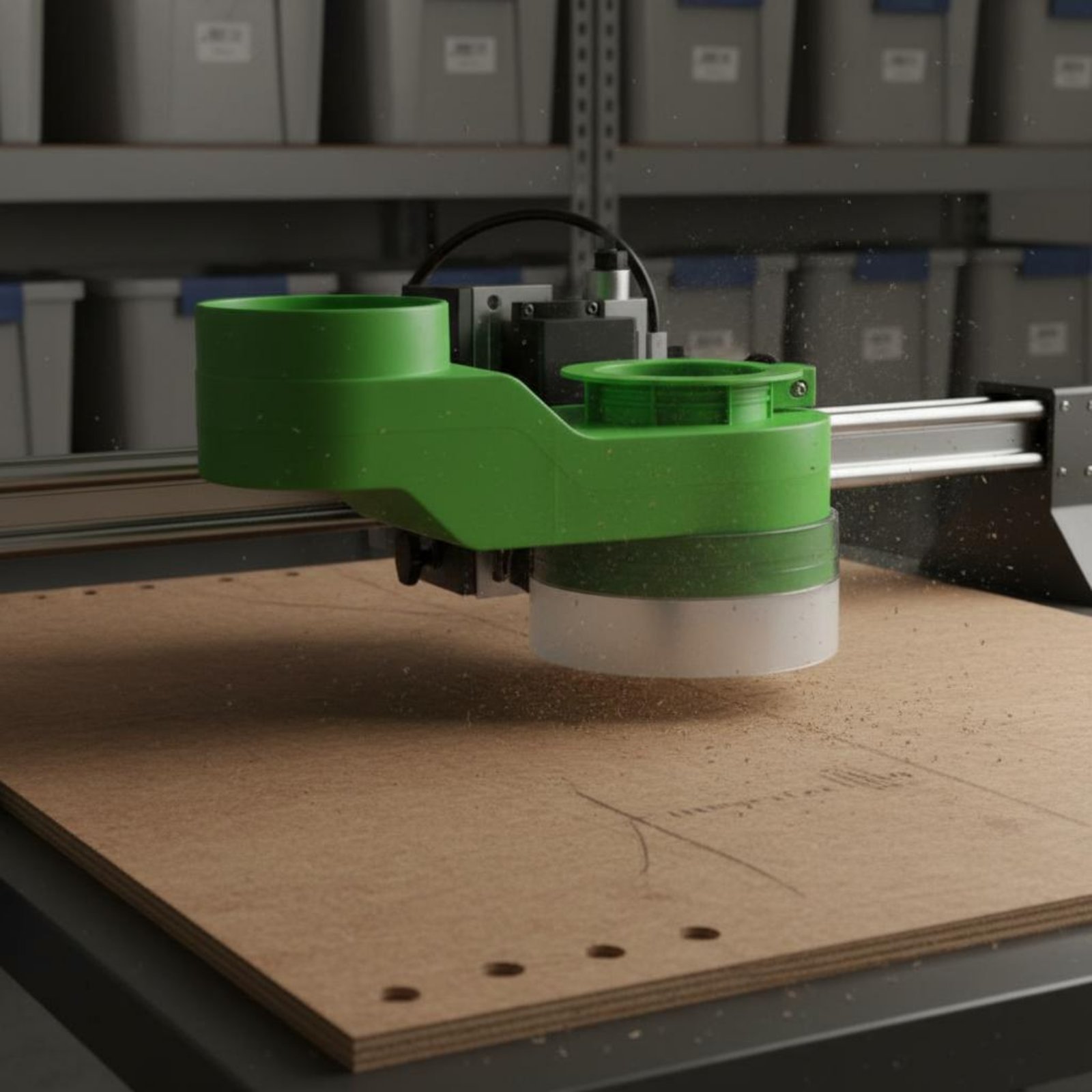 スピンドルダストカバー クリーンカット彫刻機用吸引カバー 工 - Woodworking Industries のレビューと価格