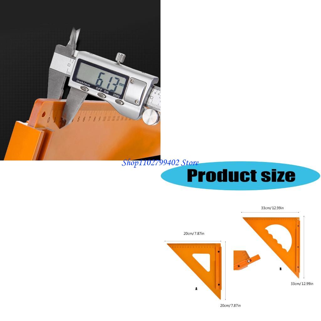 547F 建設製図および大工仕事用の正確な直角測定装置 - Woodworking Workshop Design のレビューと価格