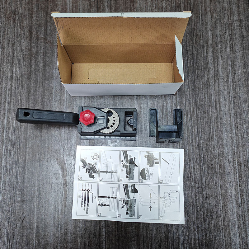調整可能な木工ドリルガイドロケータージグ 10 穴デザイン  - Woodworking Workshop Design のレビューと価格