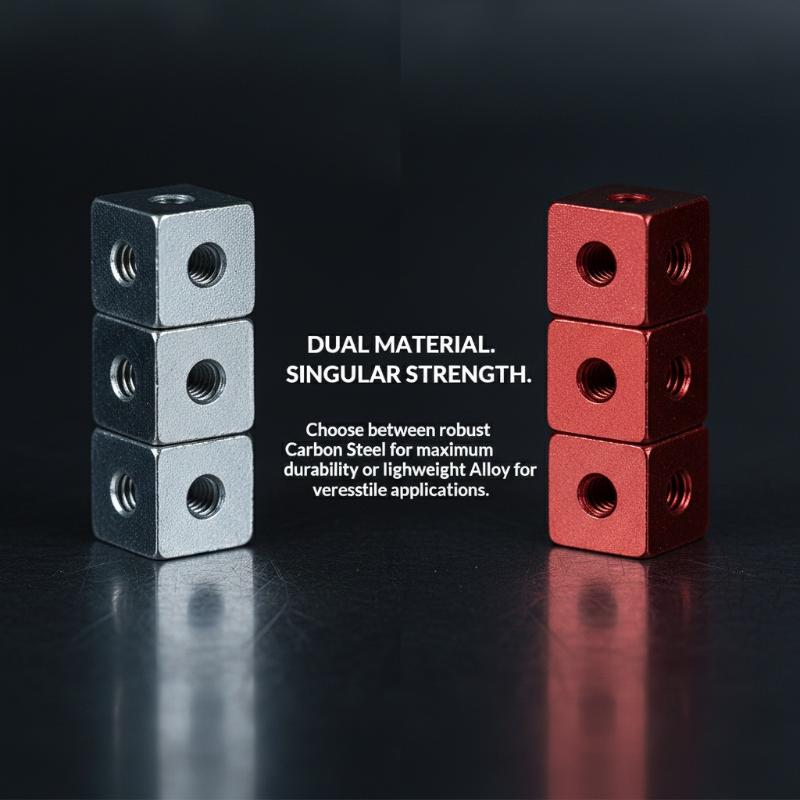 10個入り 防錆M3六角ナットキューブネジ 三面固定ブロック - Woodworking Terms のレビューと価格