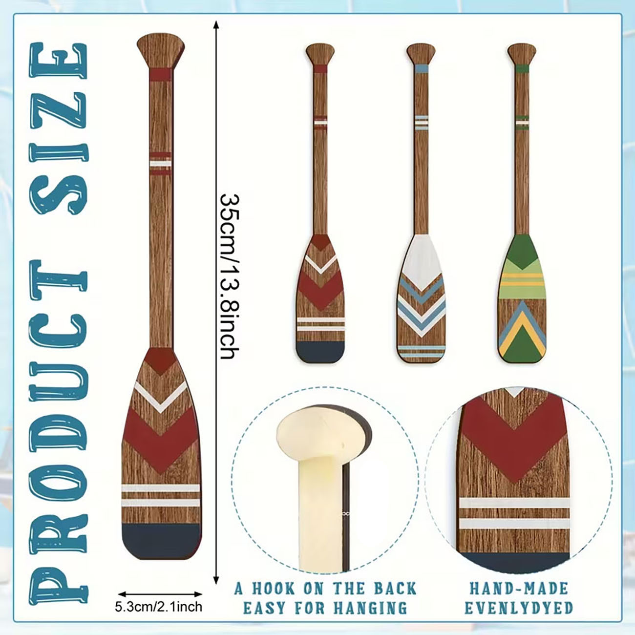 3個入り ヴィンテージ塗装ボートオール木製ウォールアート 両 - Xfasten Woodworking Double Sided Tape のレビューと価格