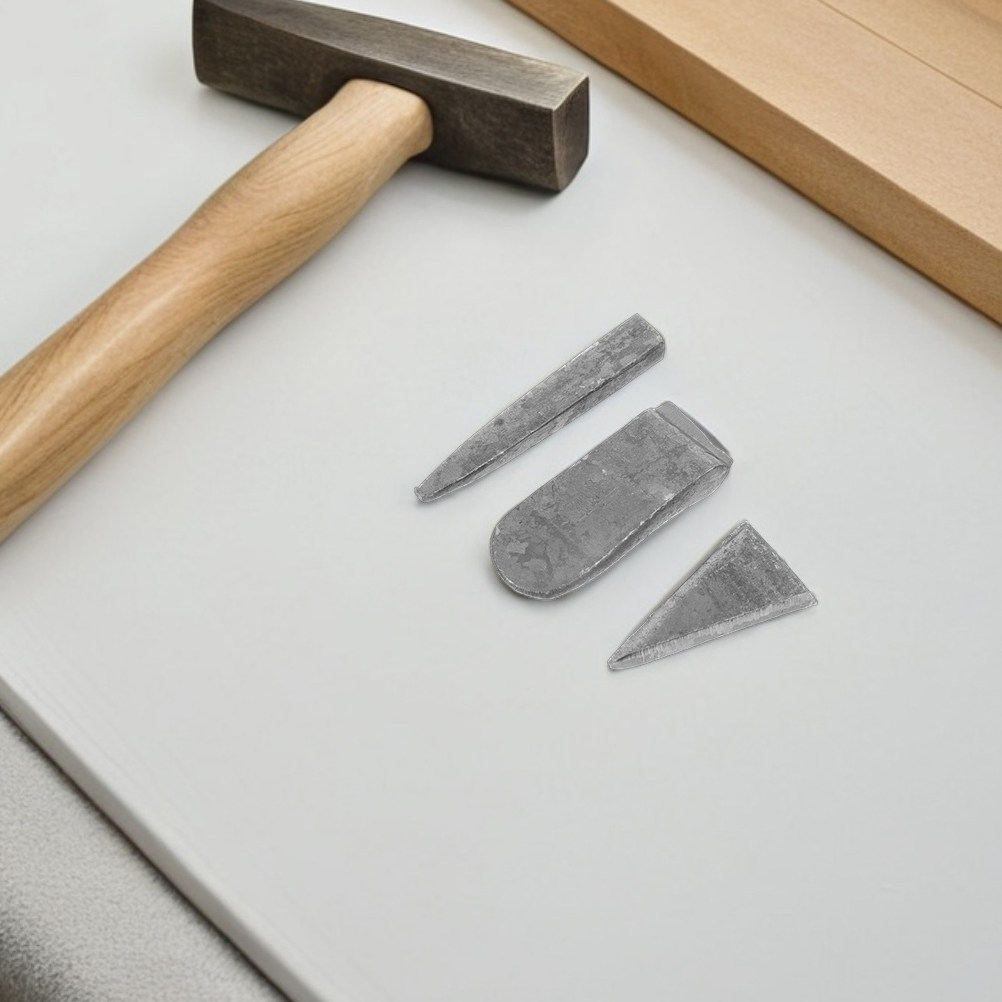 6個入り手鍛造鉄製木工斧柄修理ツール交換用アクセサリー、キャ - Woodworking Hand Tools のレビューと価格