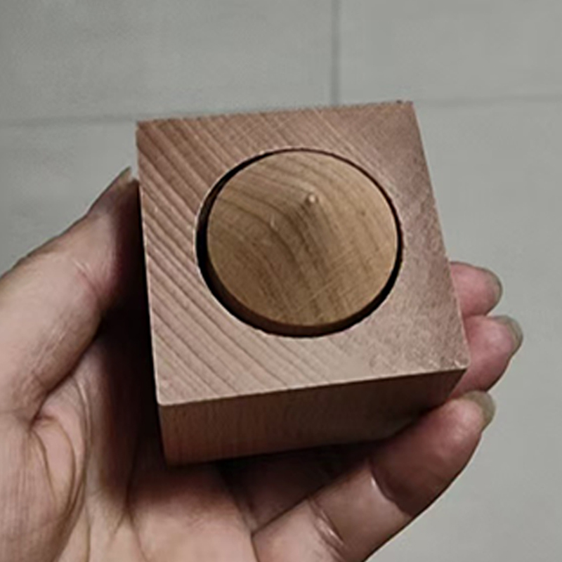 不可能な木製ブロックは、シリンダーのクローズアップを表現しま - Woodworking Game のレビューと価格