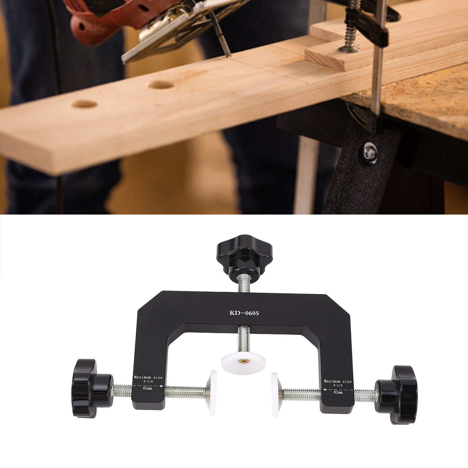 3ウェイGクランプ アルミ合金製 多機能Gクランプ バイス  - Woodworking Vise のレビューと価格