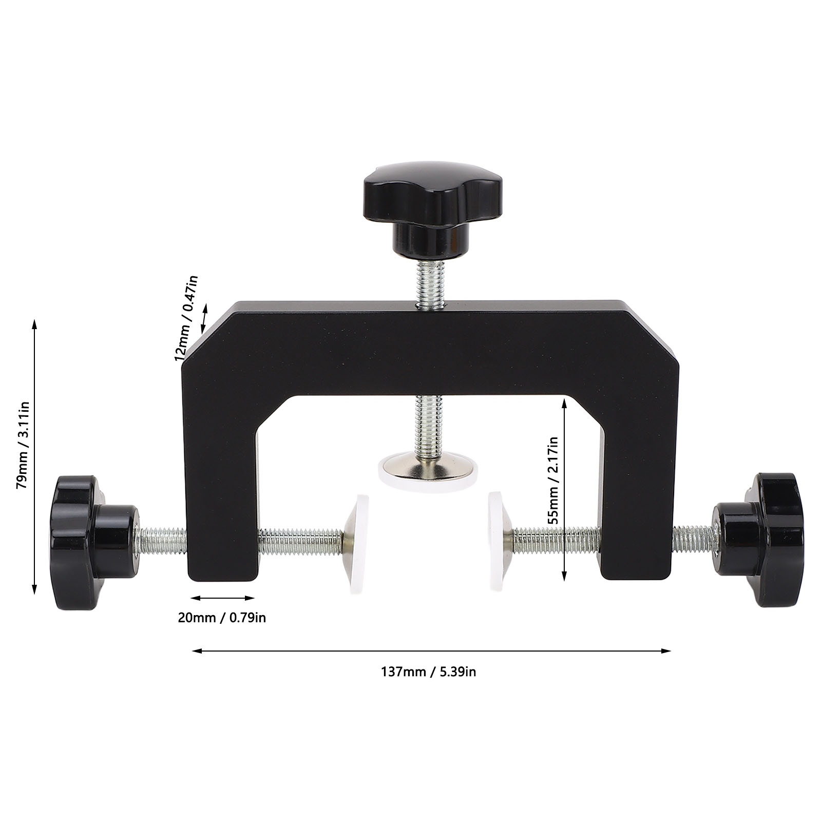3ウェイGクランプ アルミ合金製 多機能Gクランプ バイス  - Woodworking Vise のレビューと価格