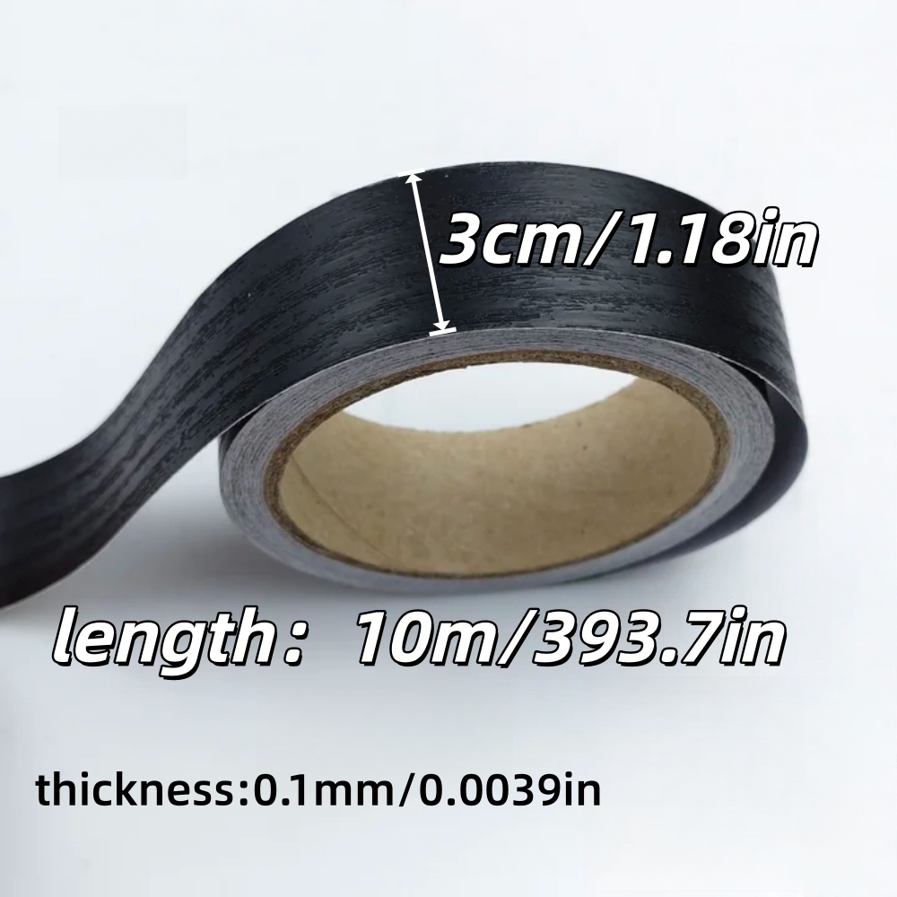 1pc 10mX3cm 自己粘着木目調エッジバンディングテー - Xfasten Woodworking Tape のレビューと価格