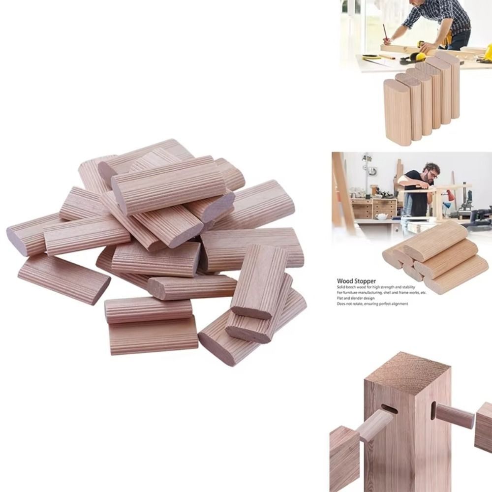 50/100 個ブナ材ドミノほぞ位置決めツール建具プラグ家具 - Woodworking Domino のレビューと価格