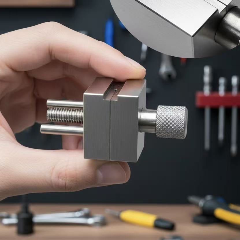 ミニベンチバイスステンレス鋼精密ベンチクランプ金属テーブルバ - Woodworking Vise のレビューと価格
