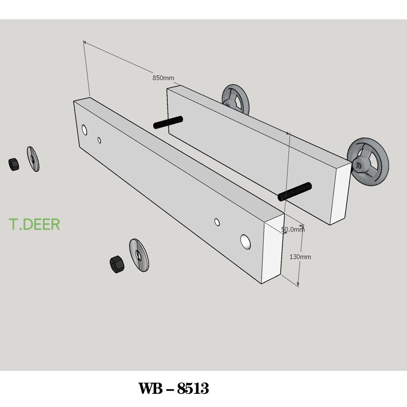 完全なmoxon vise、t.deer WB-8513 m - Woodworking Vise のレビューと価格