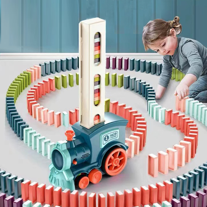 自動敷設ドミノ列車電気自動車ドミノクリップとドミノアクセサリ - Woodworking Domino のレビューと価格