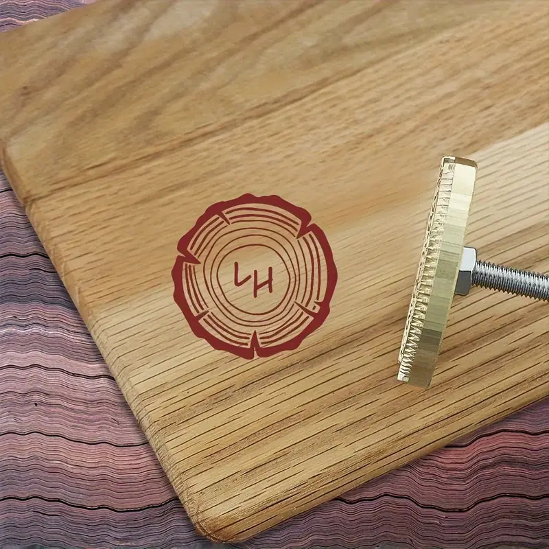 木工用カスタムウッドブランドアイロン、パーソナライズロゴデザ - Woodworking Logo Design Free のレビューと価格