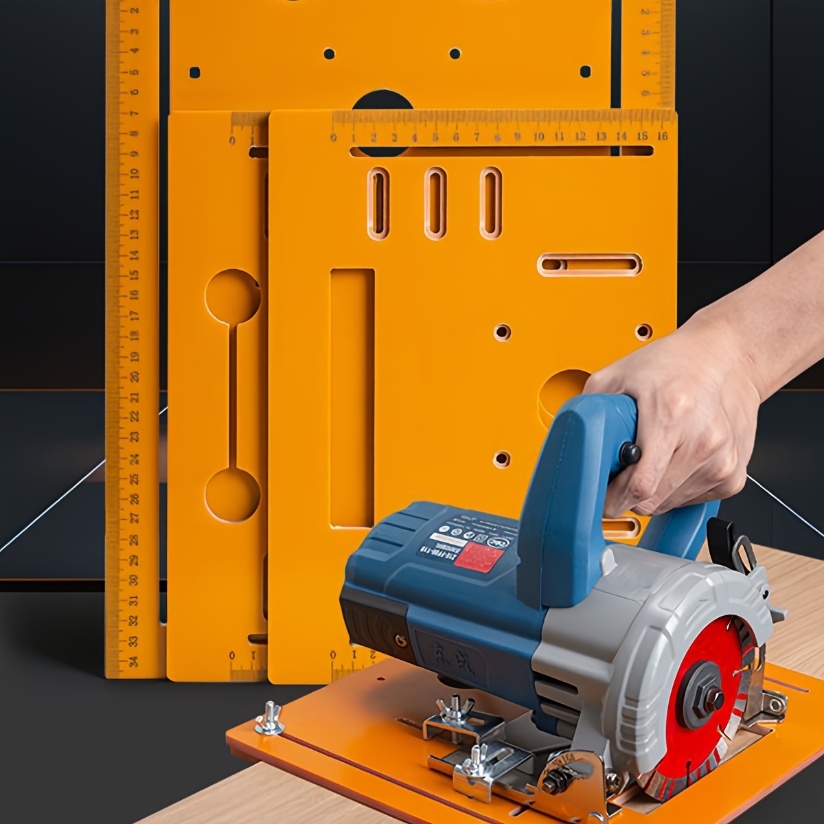 パンチフリー切断機ベースプレート、斜めカットソー、プレスボー - Woodworking Hacks のレビューと価格