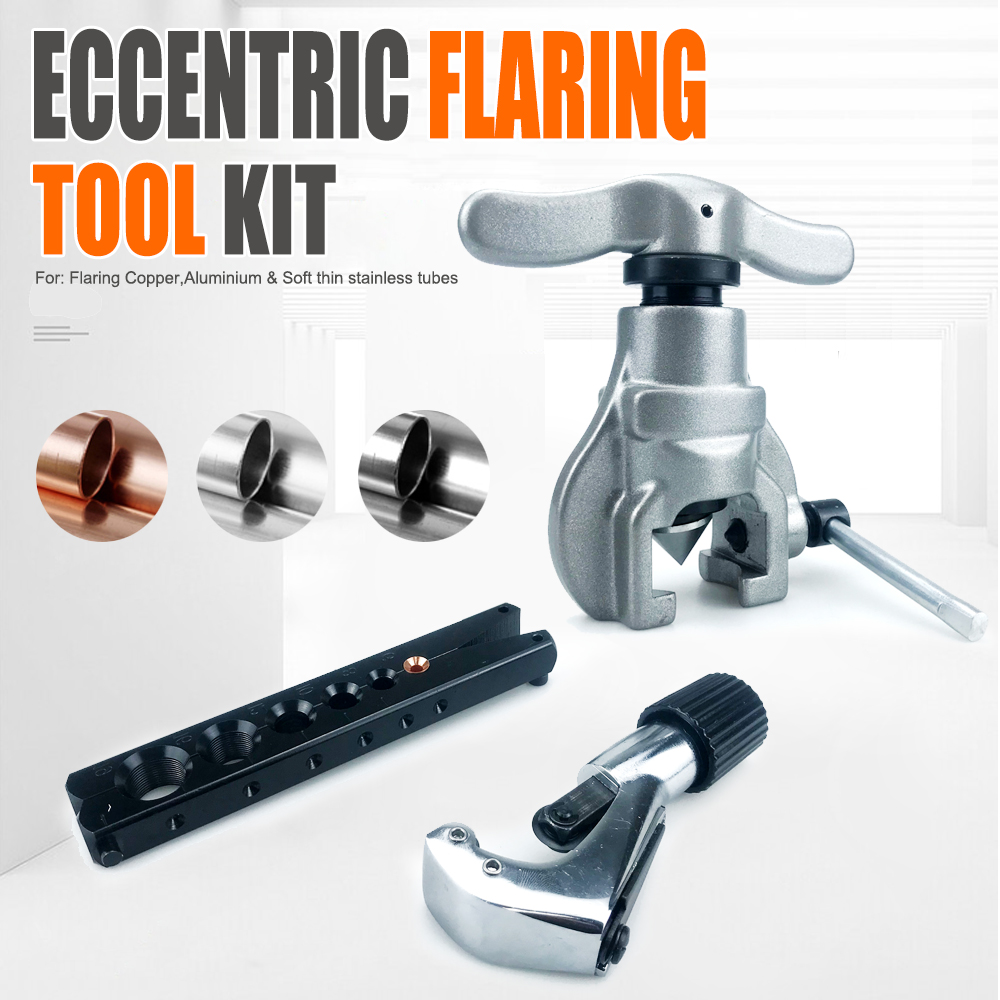新型手動銅管拡管リーマー、偏心コーン型フレアリングツールキッ - Woodworking Youtube Free のレビューと価格
