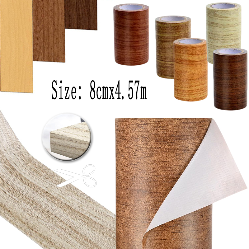 本物の木目調補修粘着テープ 8cmx4.5M/ロール 床家具 - Xfasten Woodworking Tape のレビューと価格