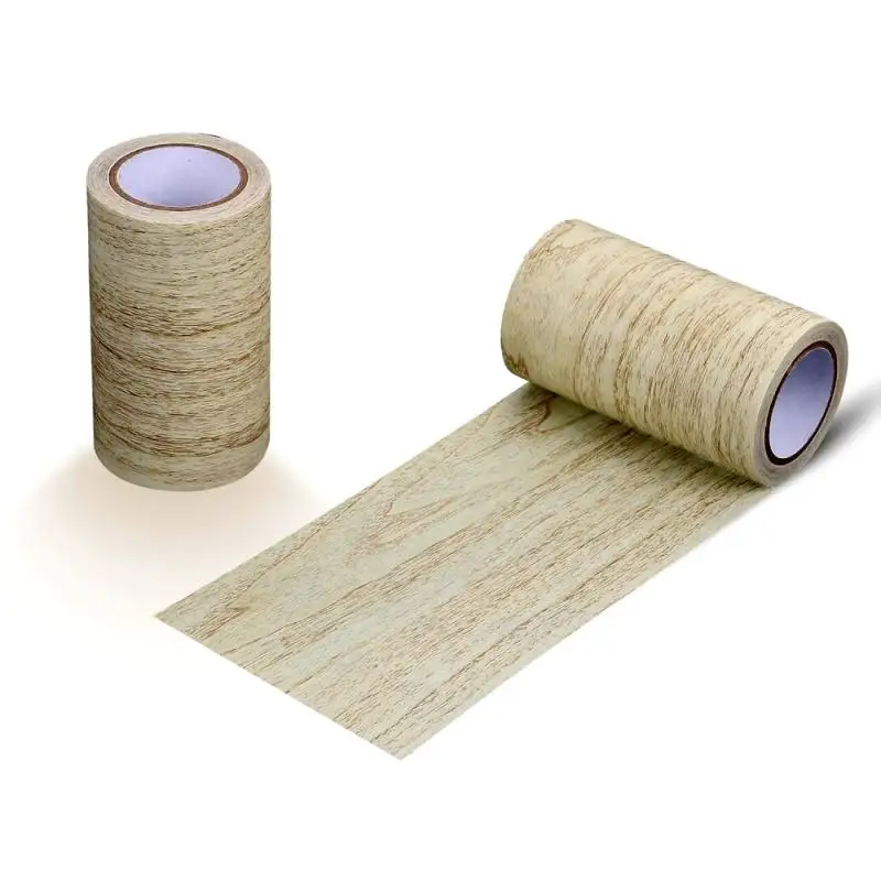 本物の木目調補修粘着テープ 8cmx4.5M/ロール 床家具 - Xfasten Woodworking Tape のレビューと価格