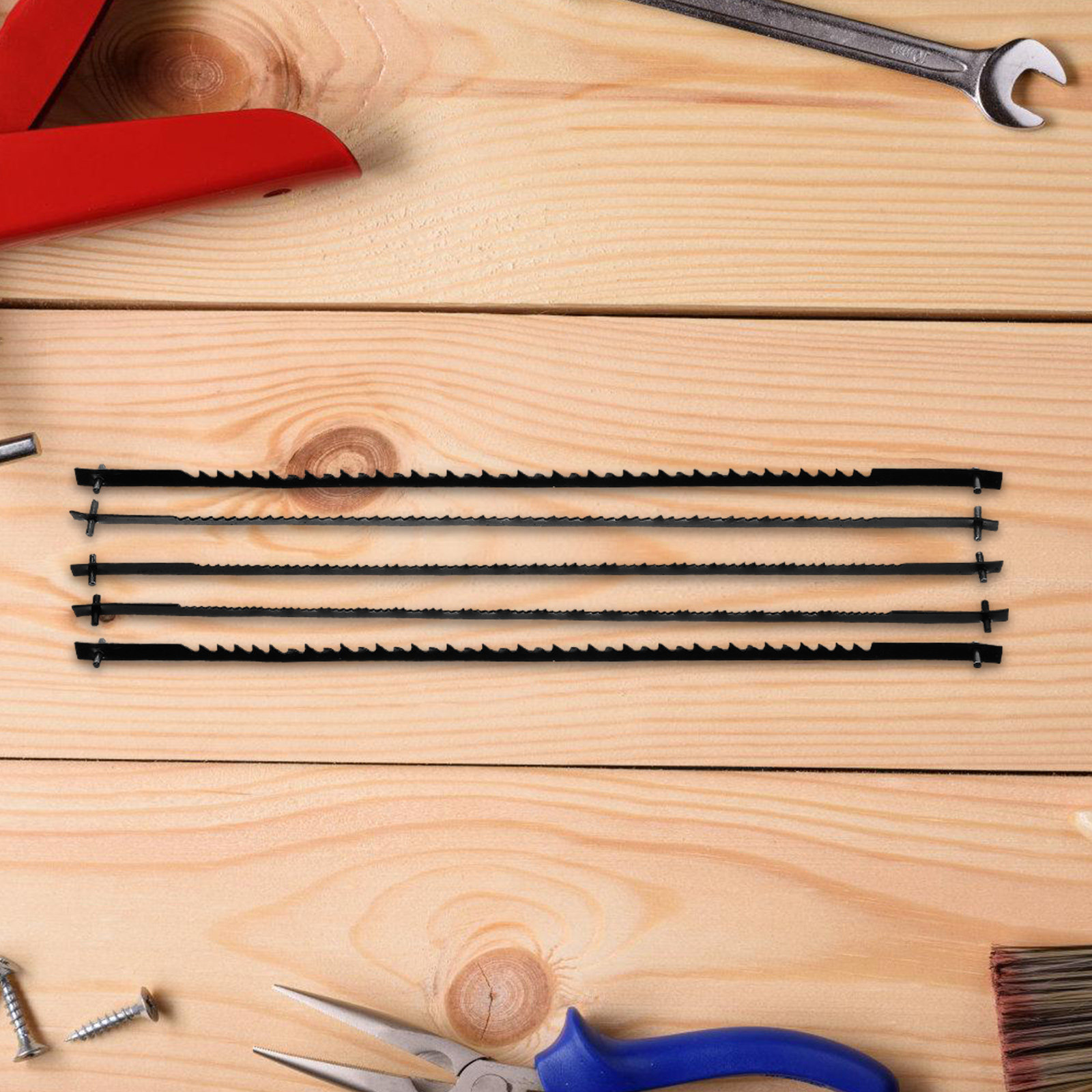 24枚組木工用曲線鋸刃、炭素鋼製、木材・プラスチック・金属の - Woodworking Industries のレビューと価格