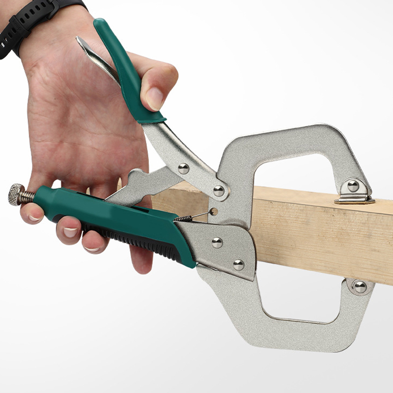 多機能ステンレス鋼工業用C型圧力プライヤー、ヘビーデューティ - Woodworking Industries のレビューと価格