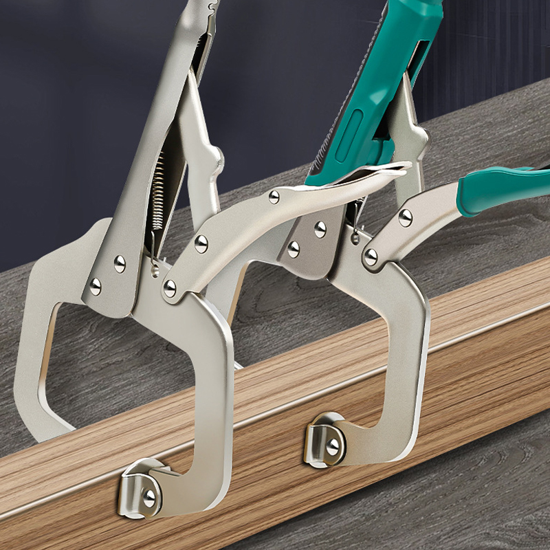 多機能ステンレス鋼工業用C型圧力プライヤー、ヘビーデューティ - Woodworking Industries のレビューと価格