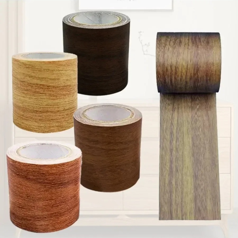 自己粘着式木目調補修パッチテープ 家具DIY用 テーブル、椅 - Xfasten Woodworking Tape のレビューと価格