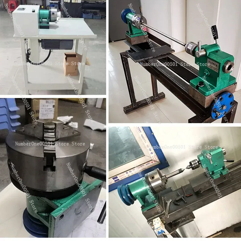 自家製旋盤スピンドル木工DIY金属組立ビーズマシン三爪四爪セ - Woodworking Lathe のレビューと価格
