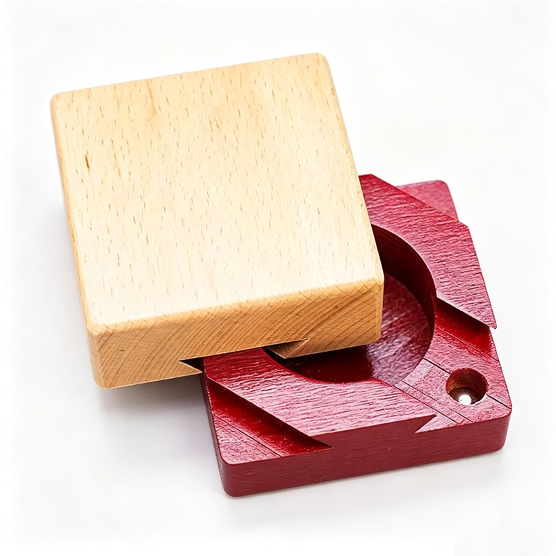 木製パズルボックス、秘密の隠しコンパートメント付き、難しい頭 - Woodworking Game のレビューと価格